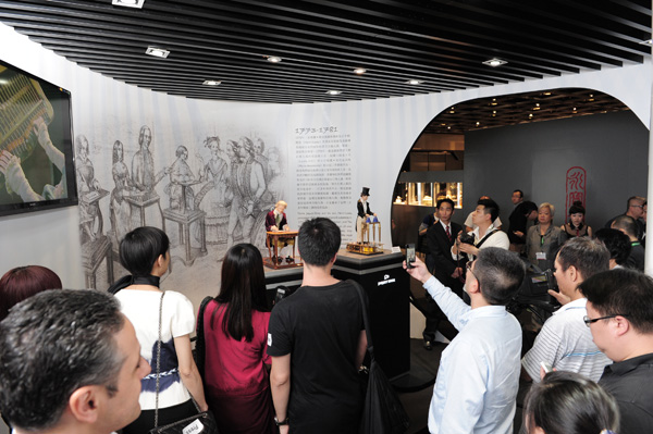雅克德羅（Jaquet Droz）主題展覽于2013香港國際古玩展矚目登場