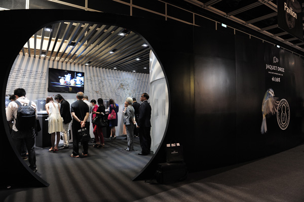 雅克德羅（Jaquet Droz）主題展覽于2013香港國際古玩展矚目登場