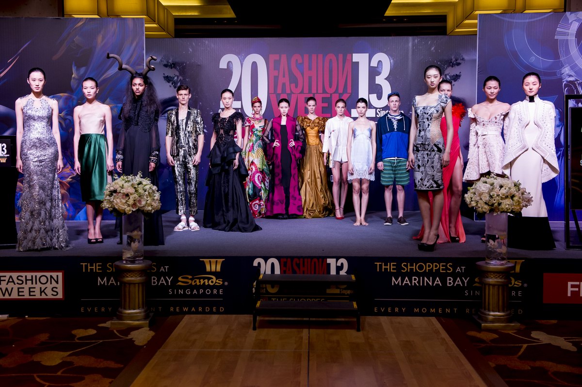 濱海灣金沙購物商城FIDé Fashion Weeks世界頂級2013時裝周