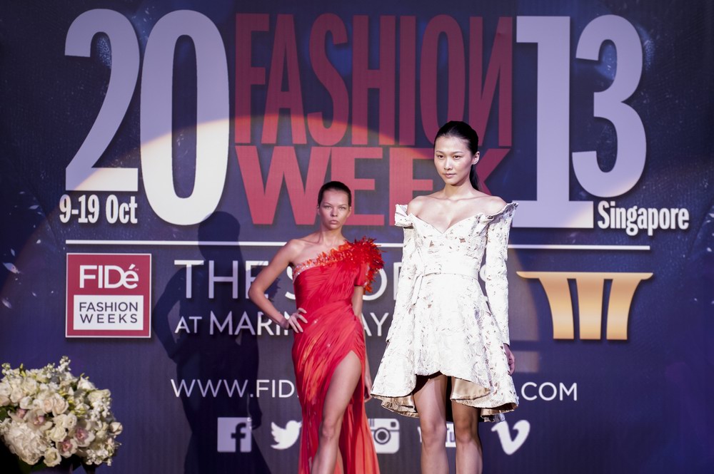 濱海灣金沙購(gòu)物商城FIDé Fashion Weeks世界頂級(jí)2013時(shí)裝周