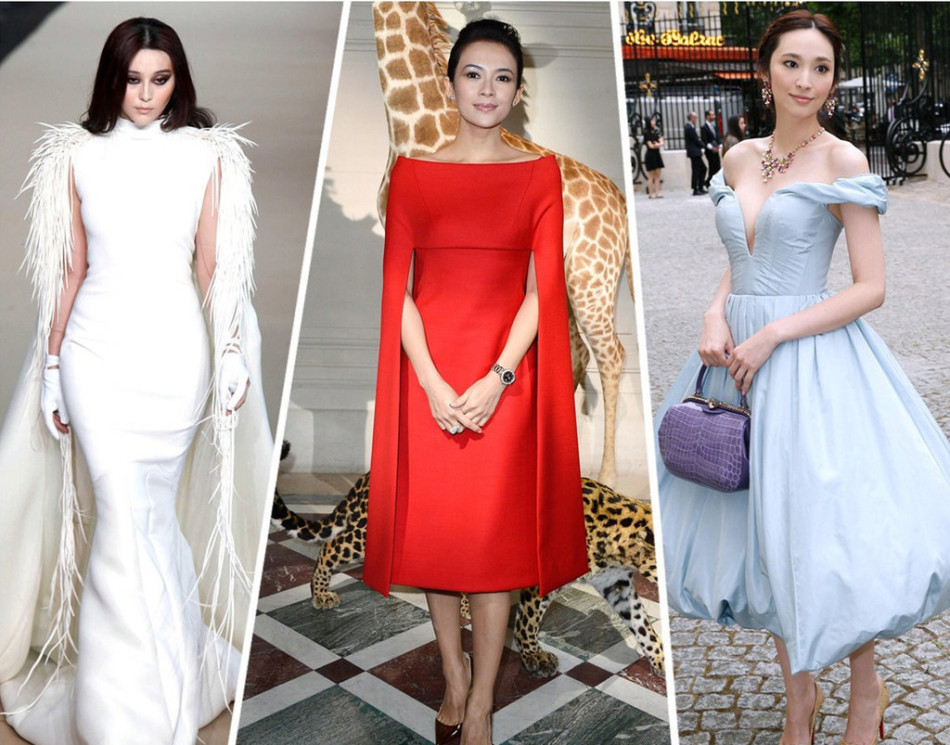 巴黎高定時(shí)裝周上的中國(guó)女星 女王華服大比拼