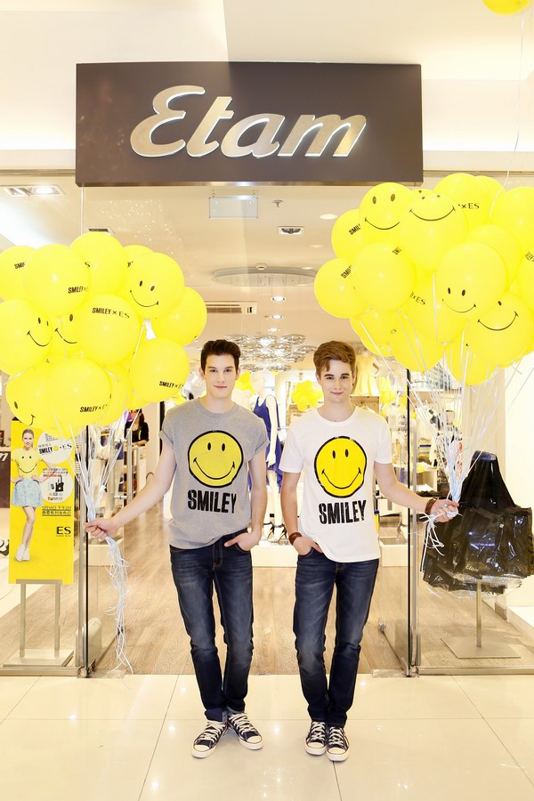 國際知名品牌Smiley攜手法ETAM集團旗下ES品牌舉辦充滿歡笑和正能量的Smiley?T恤系列發布會