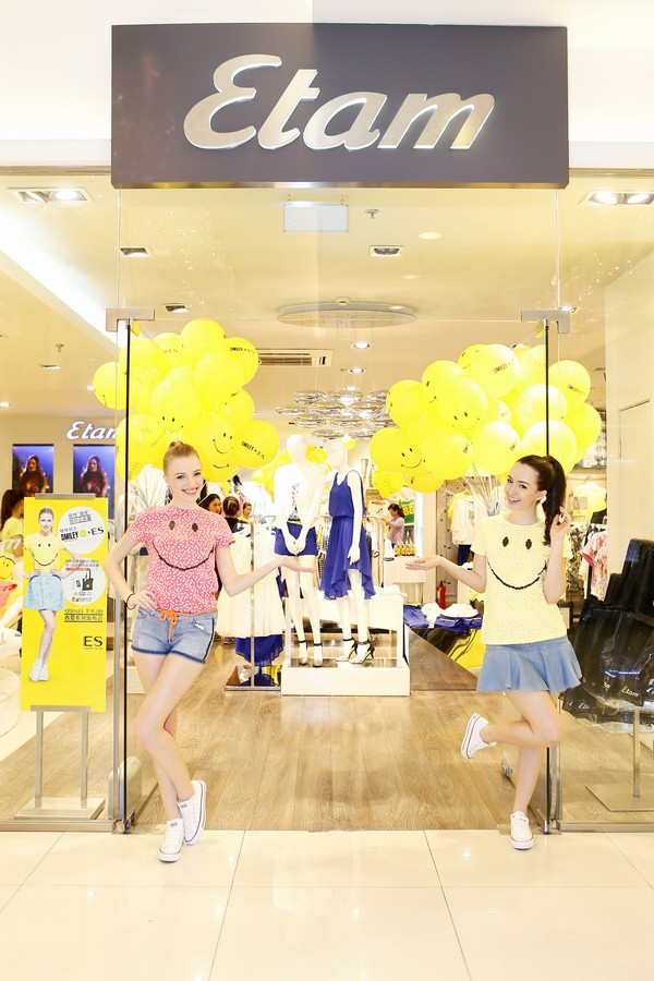 國際知名品牌Smiley攜手法ETAM集團旗下ES品牌舉辦充滿歡笑和正能量的Smiley?T恤系列發布會