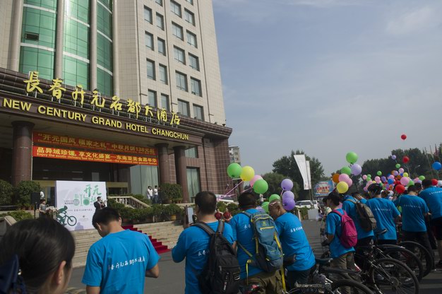 長春開元名都大酒店用騎跡丈量低碳的決心