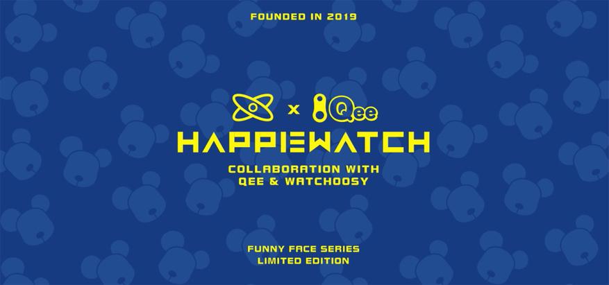 Qee × HappieWatch最新聯乘腕表得物獨家首發