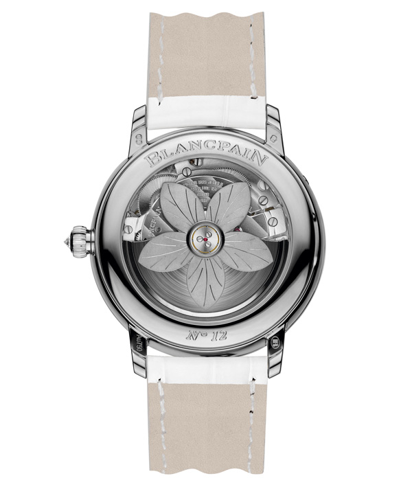 Blancpain 母親節濃情珍獻偏芯日期逆跳女裝腕表