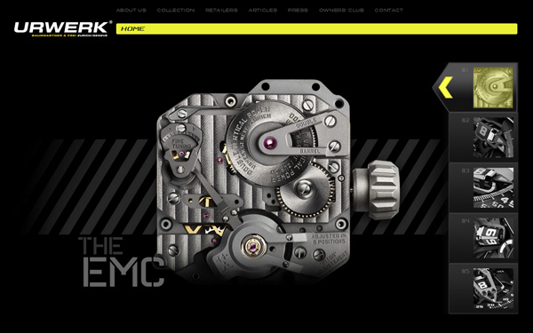 瑞士腕表品牌Urwerk 推出全新版升級網站