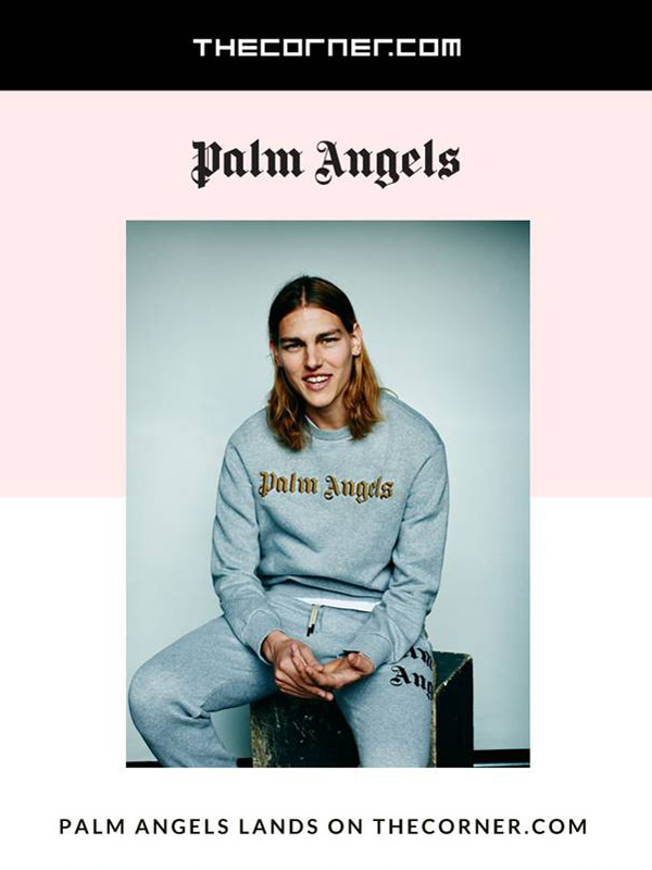 Palm Angels登陸thecorner 打造獨特滑板文化