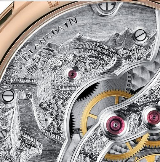 Blancpain Villeret 系列微雕機芯：低頭思故鄉
