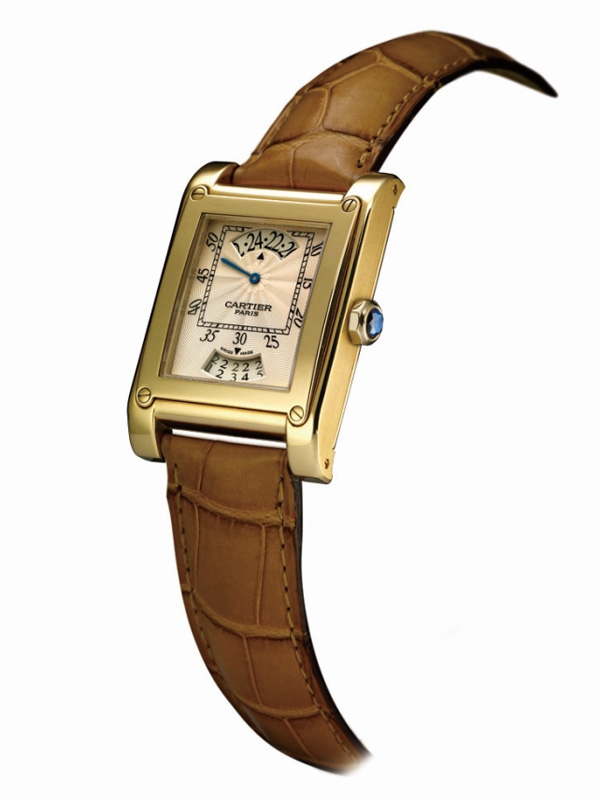 Cartier 卡地亞巴黎經典系列跳時日歷腕表