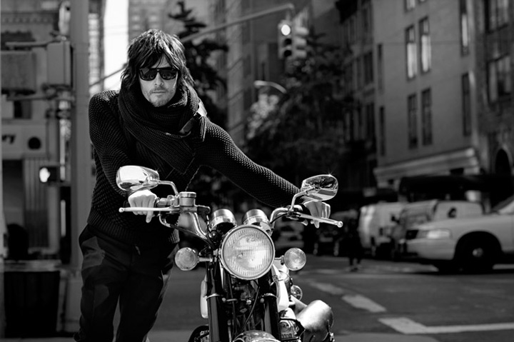 Norman Reedus《GQ》日本版2014年1月號