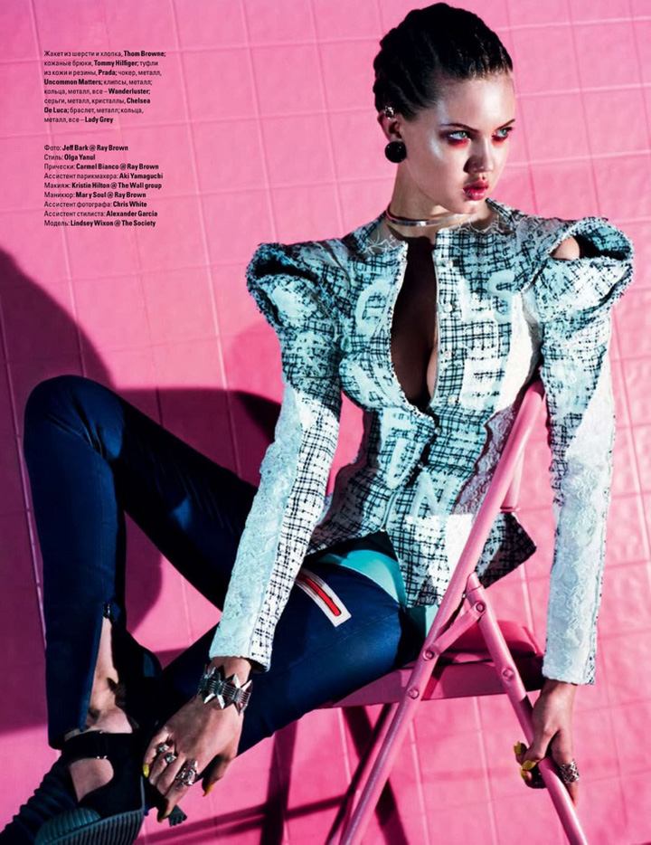 Lindsey Wixson《Vogue》烏克蘭版2014年5月號(hào)
