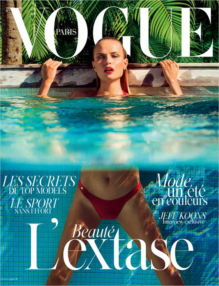 Natasha Poly《Vogue》法國版2014年6/7月號