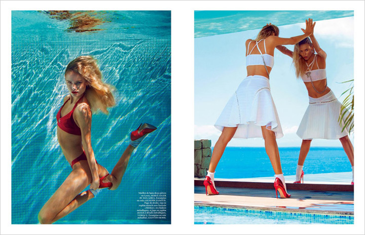 Natasha Poly《Vogue》法國版2014年6/7月號(hào)