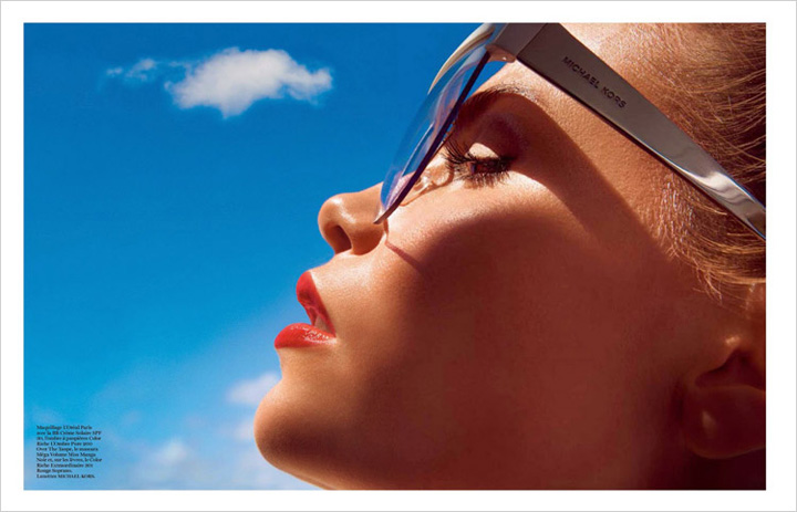 Natasha Poly《Vogue》法國版2014年6/7月號(hào)
