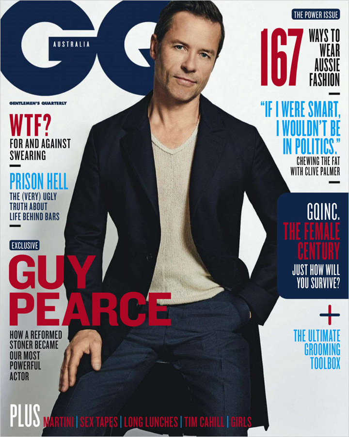 Guy Pearce《GQ》澳大利亞2014年8月號