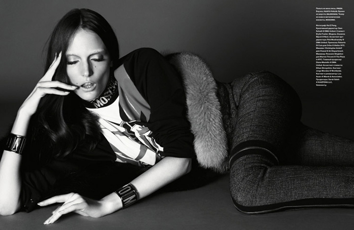 Zuzanna Bijoch《Numero》俄羅斯版2014年8月號