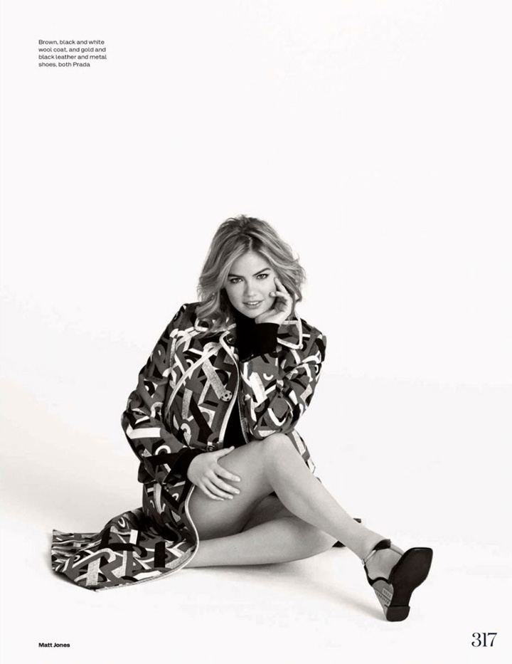 Kate Upton《Elle》英國版2014年8月號
