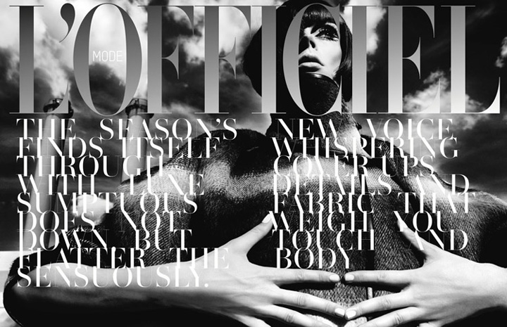 Coco Rocha《L’officiel》新加坡版2014年9月號(hào)