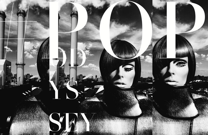 Coco Rocha《L’officiel》新加坡版2014年9月號(hào)