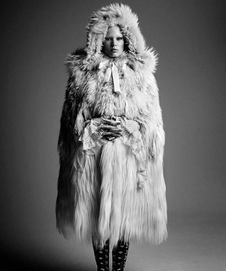 Anna Ewers《Interview》雜志2014年9月號