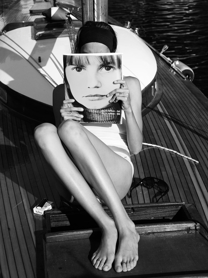 Daria Werbowy《Interview》雜志2014年9月號