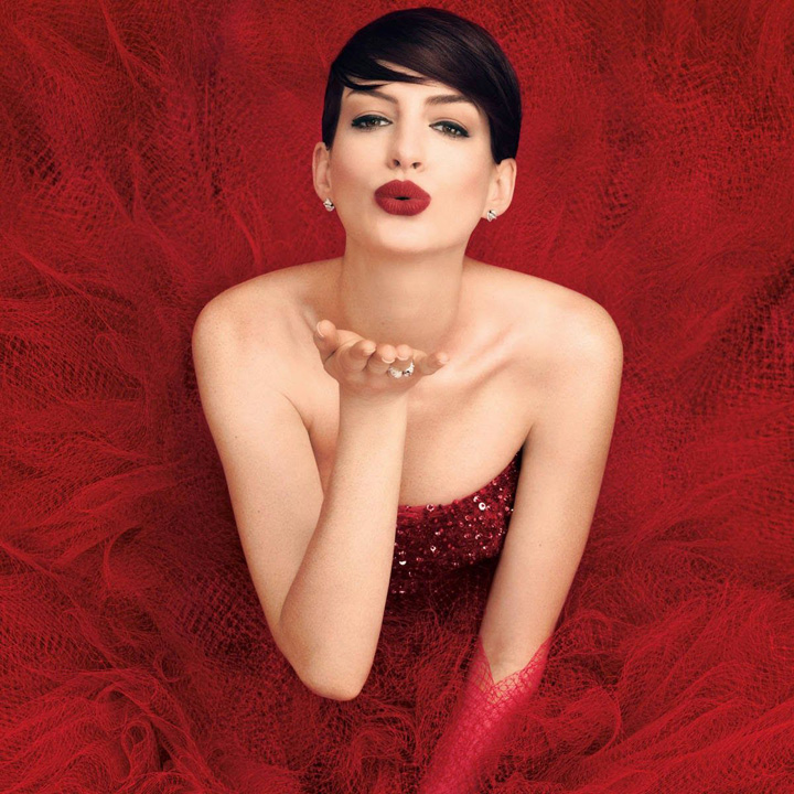 Anne Hathaway《Harper’s Bazaar》美國版2014年11月號