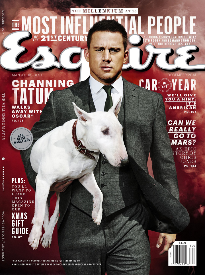 Channing Tatum《Esquire》雜志2014年12月號