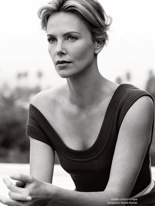 Charlize Theron《Elle》英國(guó)版2015年6月號(hào)
