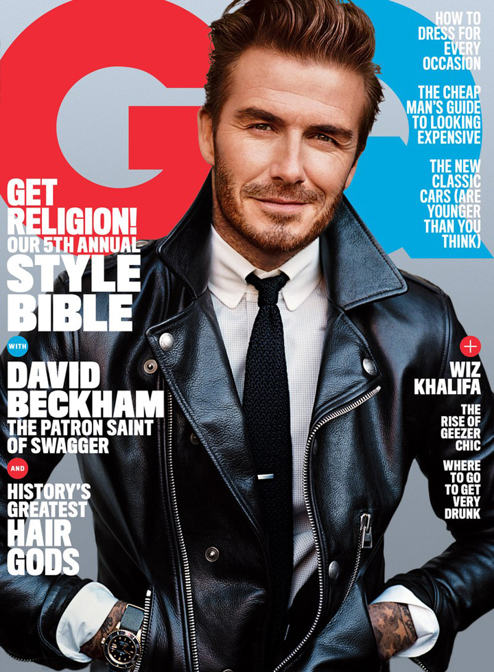 David Beckham《GQ》美國(guó)版2016年4月號(hào)