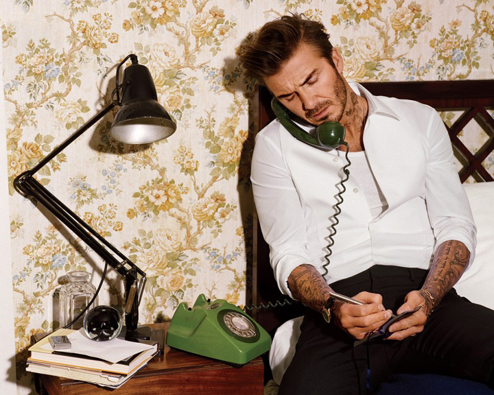 David Beckham《GQ》美國(guó)版2016年4月號(hào)