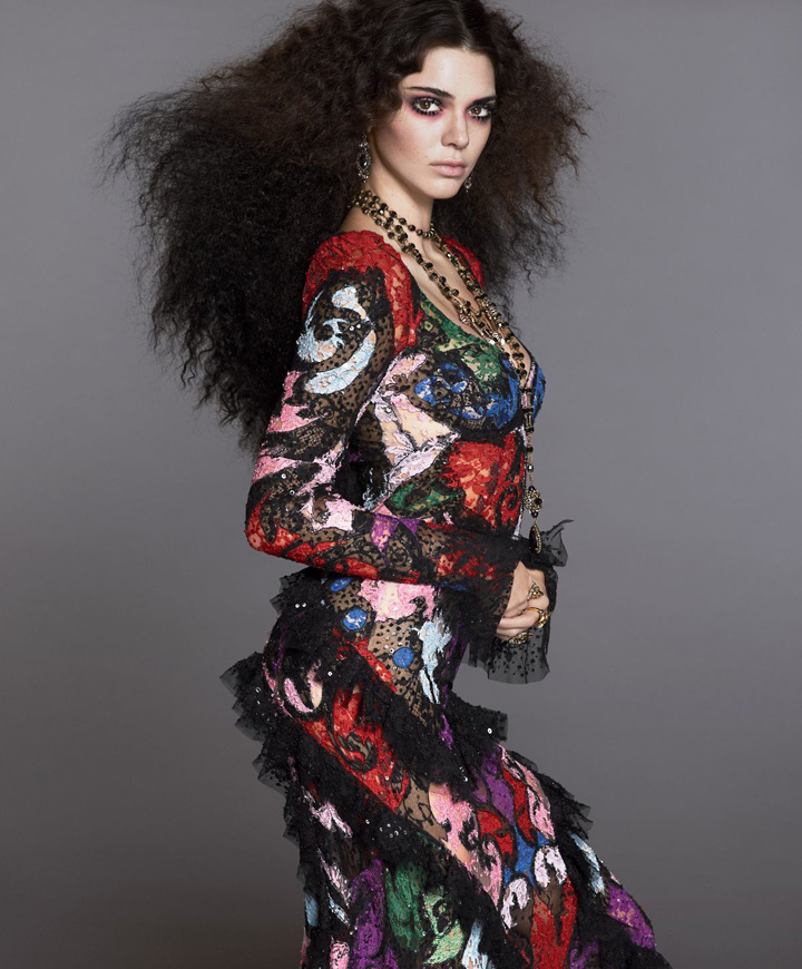 Kendall Jenner《Vogue》美國(guó)版2016年9月號(hào)
