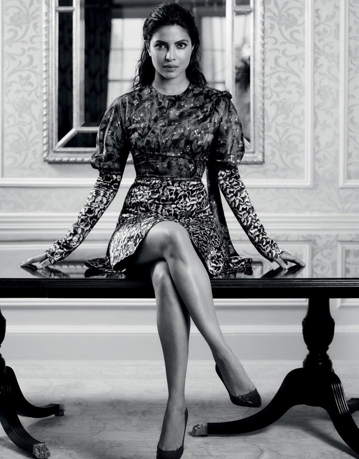 Priyanka Chopra《Harper’s Bazaar》印度版2016年9月號