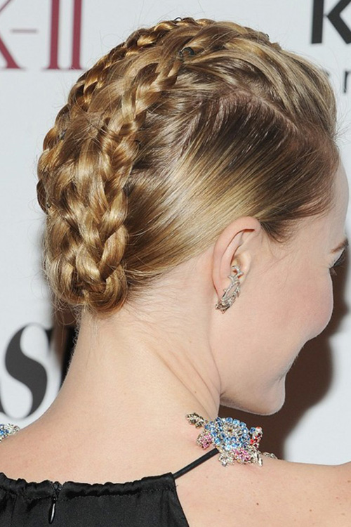 向Kate Bosworth 偷師波希米亞辮發