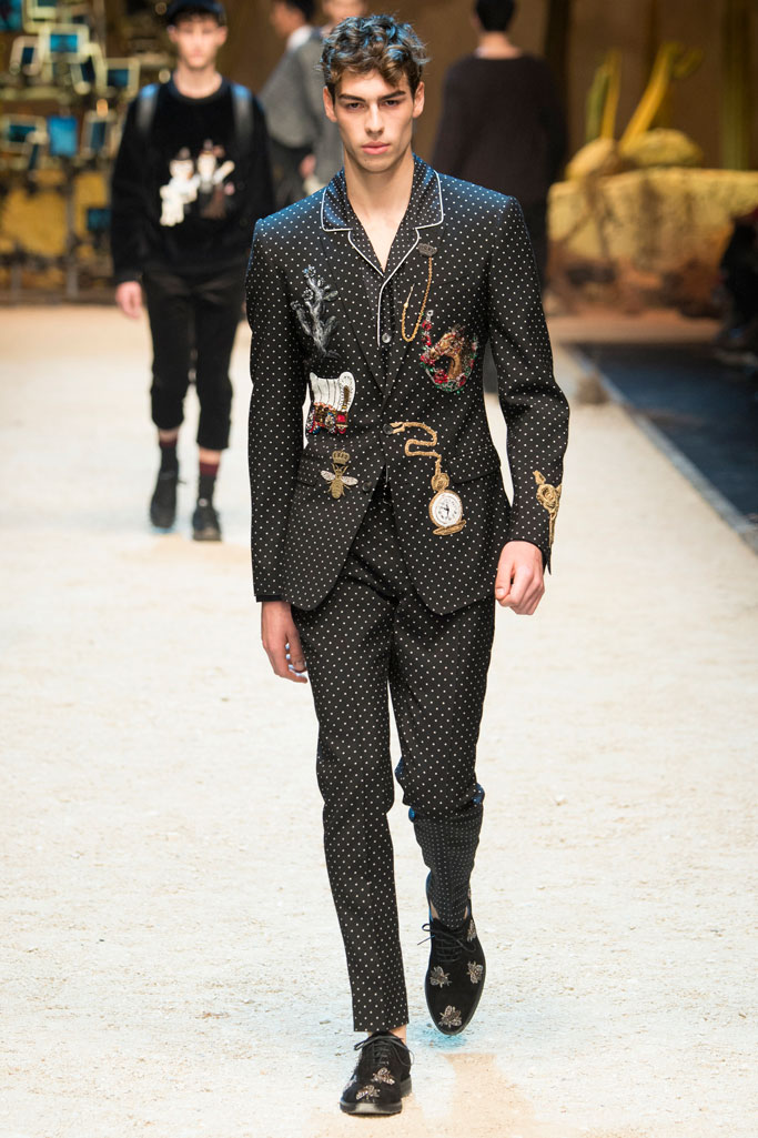 Dolce & Gabbana 2016秋冬男裝流行發布
