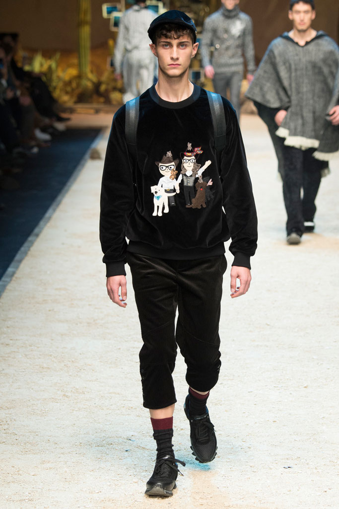 Dolce & Gabbana 2016秋冬男裝流行發布