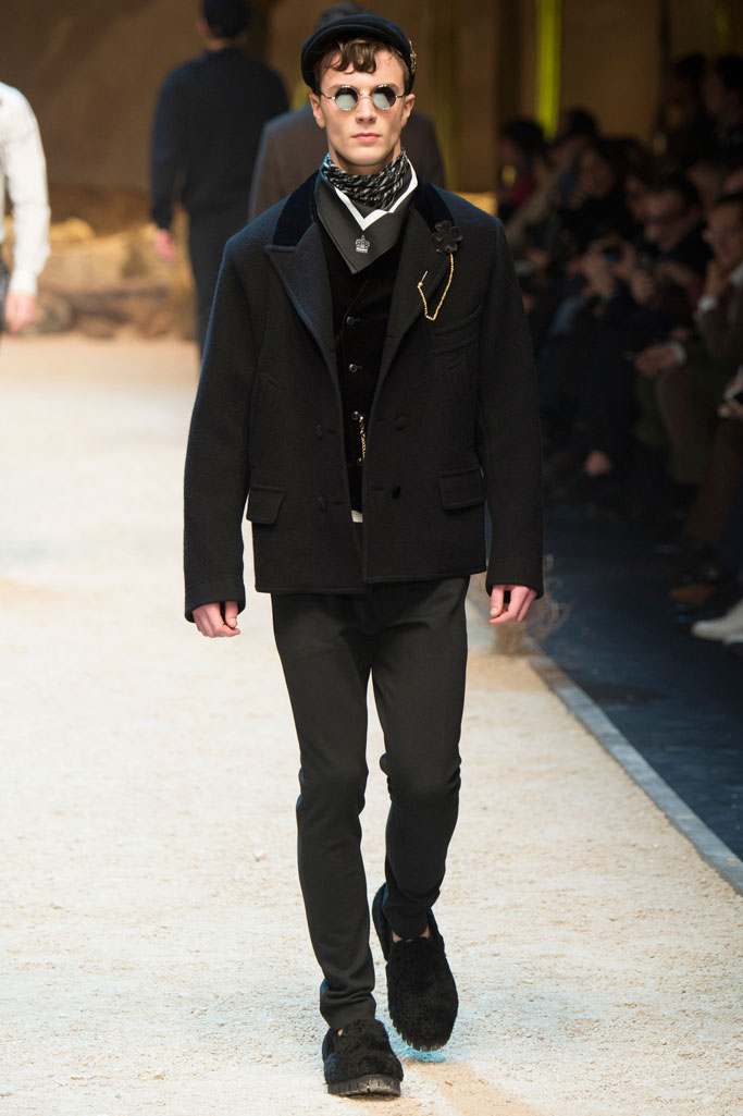 Dolce & Gabbana 2016秋冬男裝流行發布