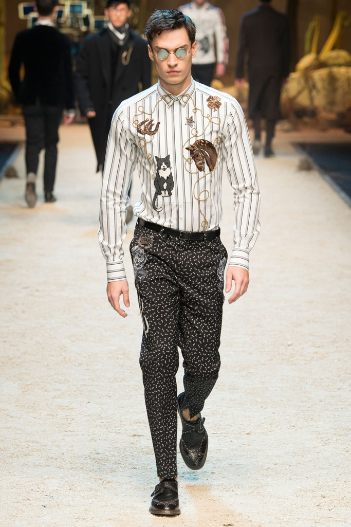 Dolce & Gabbana 2016秋冬男裝流行發布