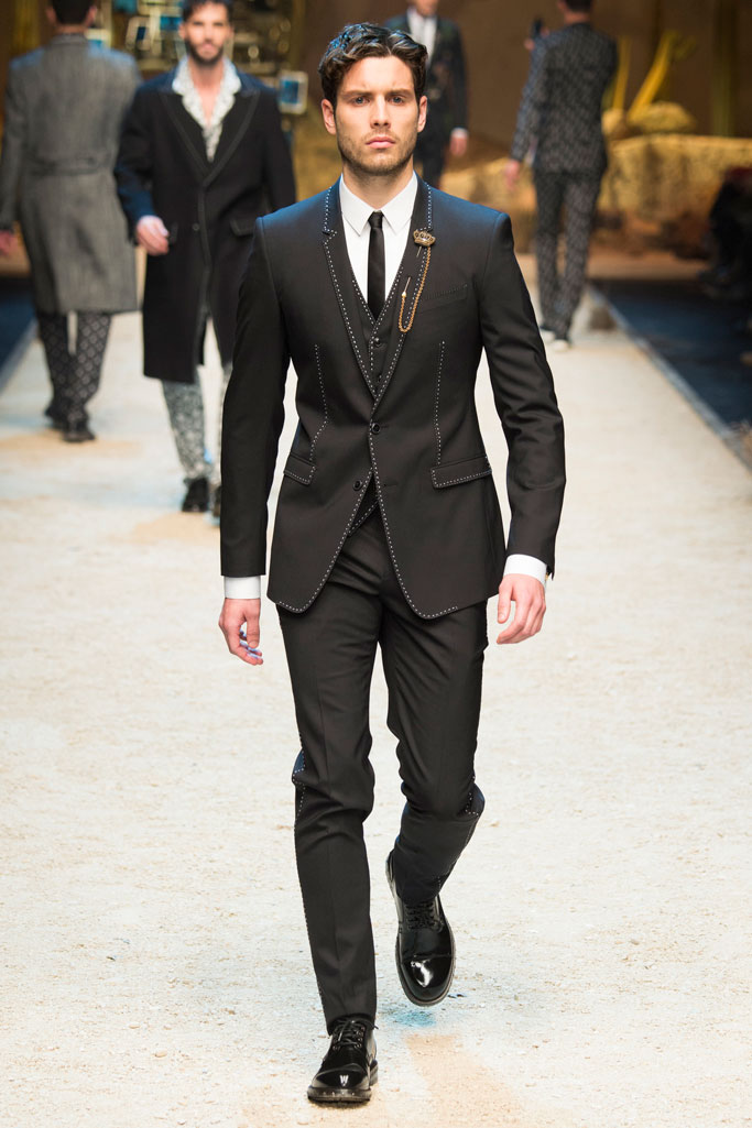 Dolce & Gabbana 2016秋冬男裝流行發布
