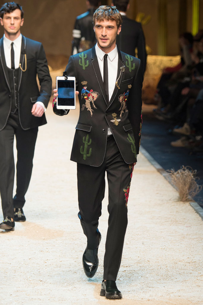 Dolce & Gabbana 2016秋冬男裝流行發布