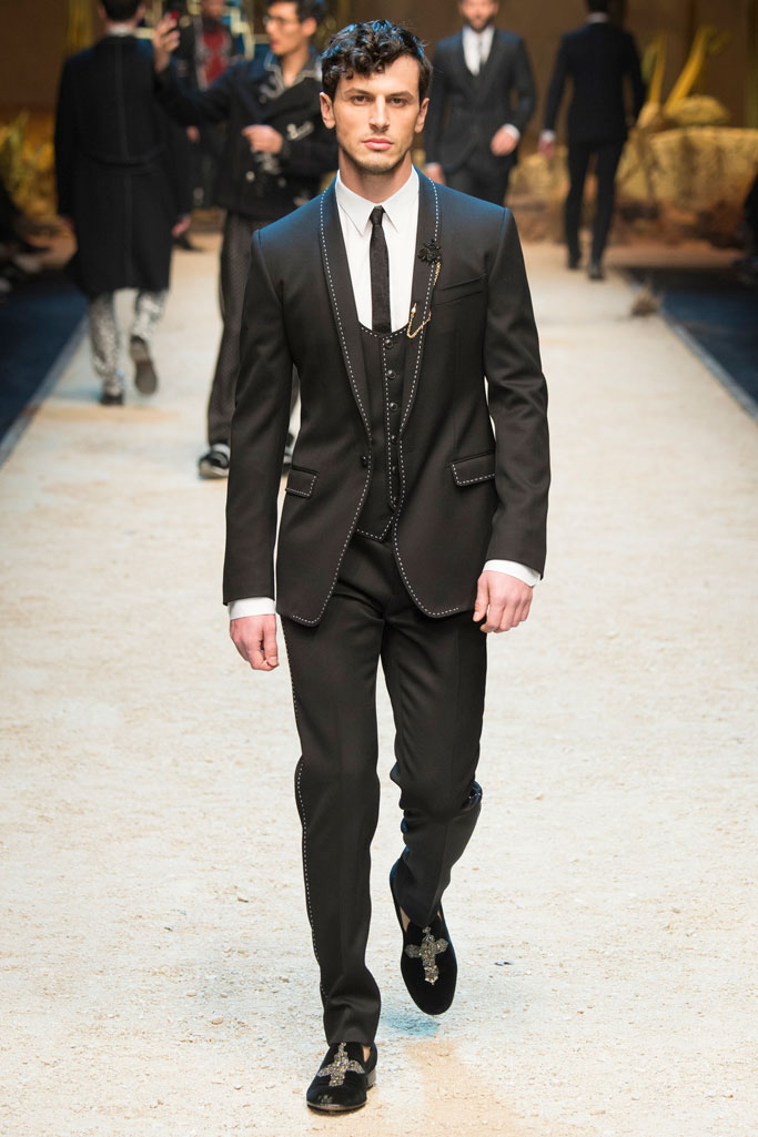 Dolce & Gabbana 2016秋冬男裝流行發布