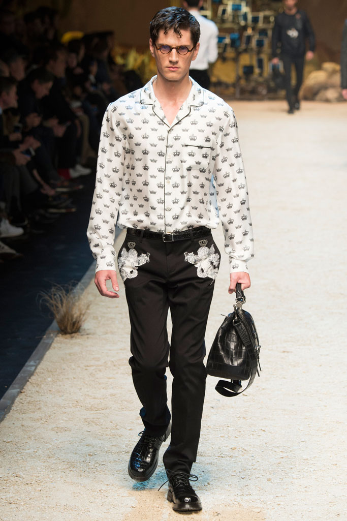 Dolce & Gabbana 2016秋冬男裝流行發布