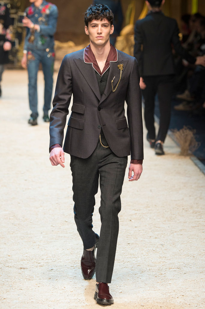 Dolce & Gabbana 2016秋冬男裝流行發(fā)布
