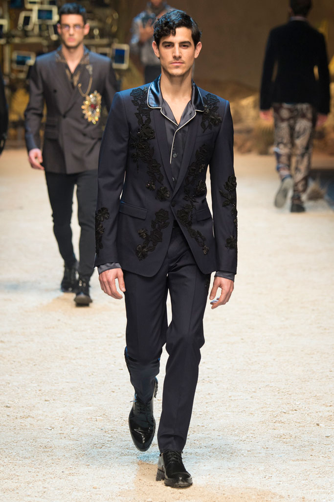 Dolce & Gabbana 2016秋冬男裝流行發布