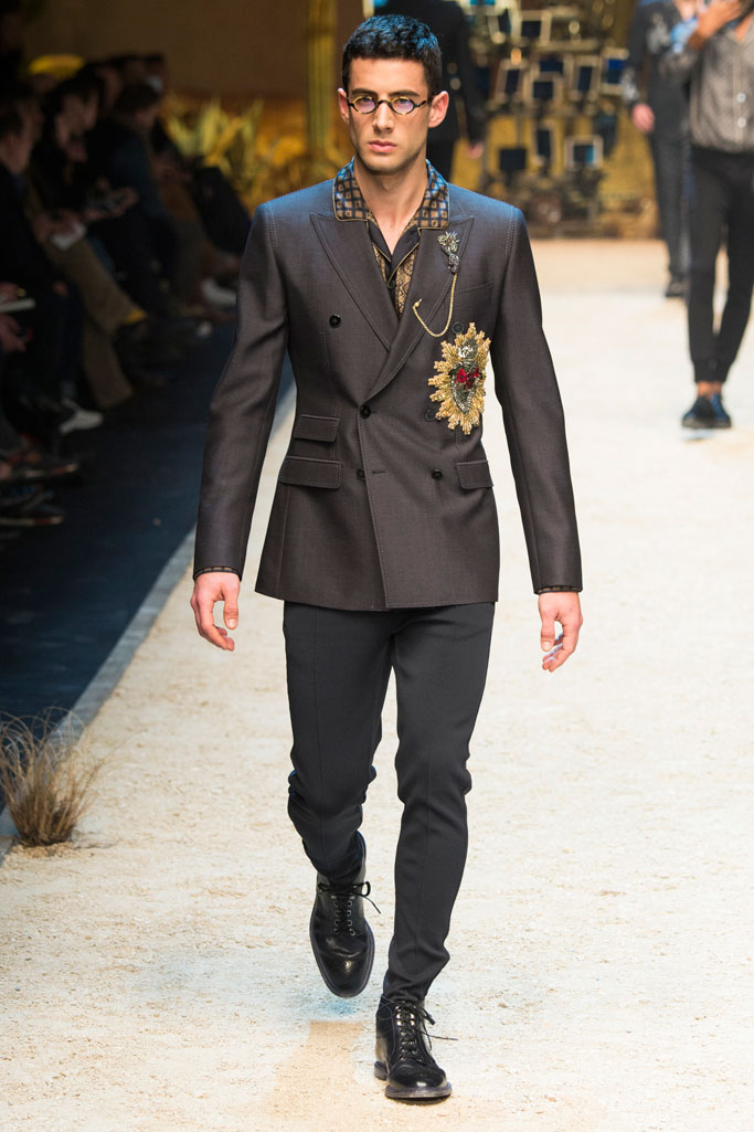 Dolce & Gabbana 2016秋冬男裝流行發布