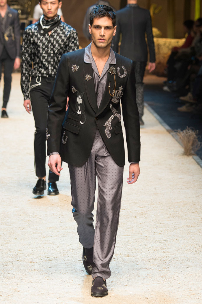 Dolce & Gabbana 2016秋冬男裝流行發布
