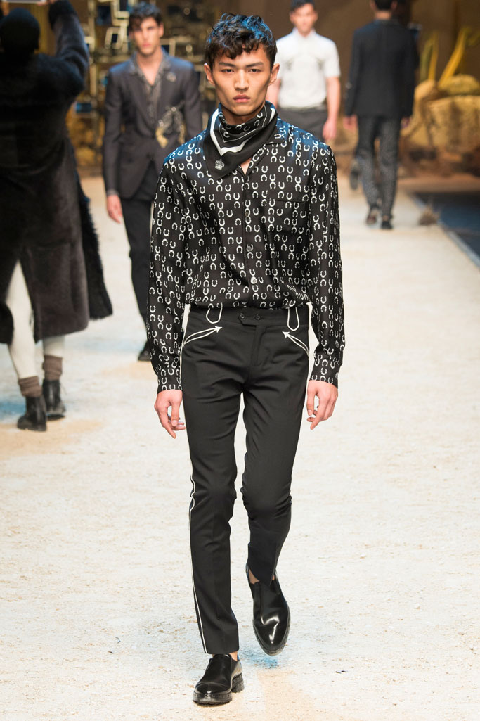 Dolce & Gabbana 2016秋冬男裝流行發布