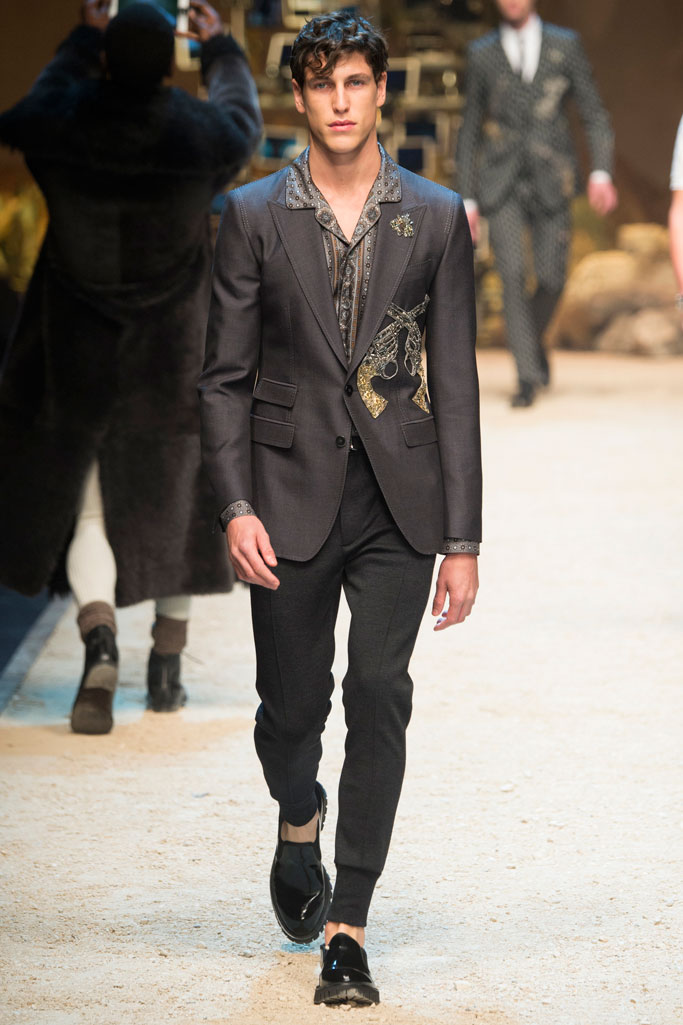 Dolce & Gabbana 2016秋冬男裝流行發布