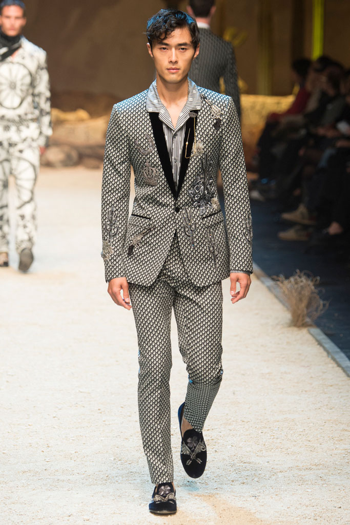 Dolce & Gabbana 2016秋冬男裝流行發布