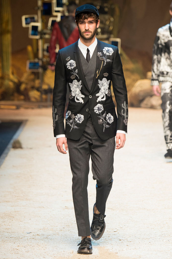 Dolce & Gabbana 2016秋冬男裝流行發布